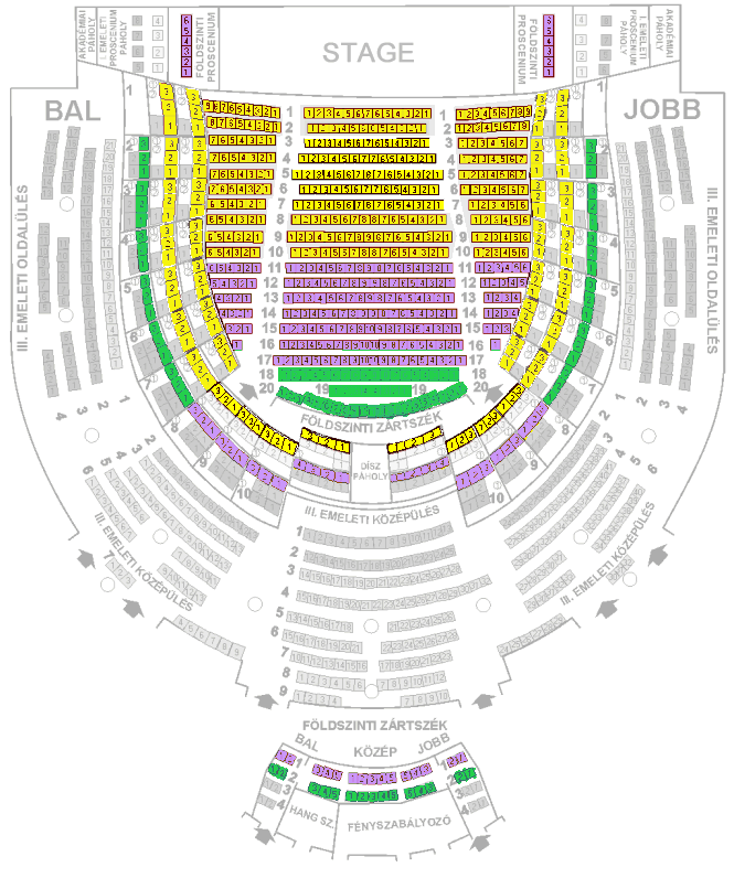 Paris Opera Garnier Seating Chart